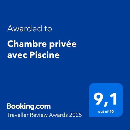 Chambre Privee Avec Piscine Marseille Ngoại thất bức ảnh